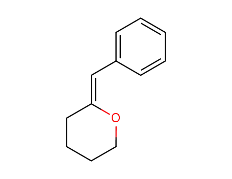 2-[1-Phenyl-meth-(Z)-ylidene]-tetrahydro-pyran