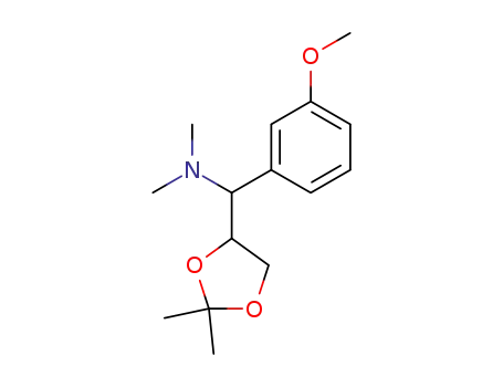 4-(3-methoxy-α-dimethylaminobenzyl)-2,2-dimethyl-dioxolane