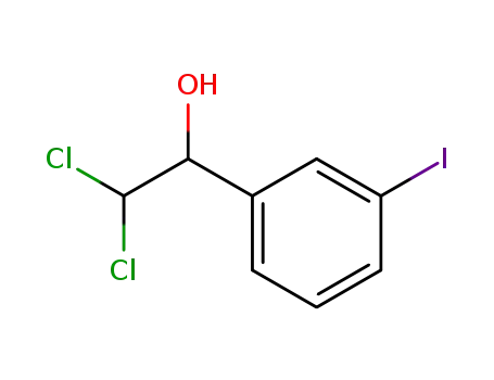 2,2-Dichloro-1-(iodophenyl)ethanol, m-Isomer