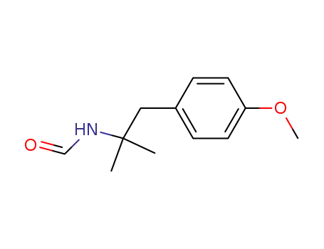 <i>N</i>-[2-(4-methoxy-phenyl)-1,1-dimethyl-ethyl]-formamide