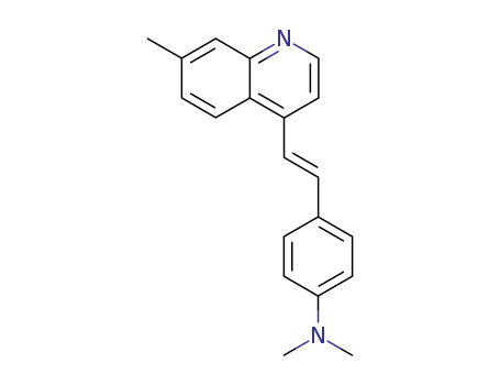 <i>N</i>,<i>N</i>-dimethyl-4-[<i>trans</i>-2-(7-methyl-[4]quinolyl)-vinyl]-aniline