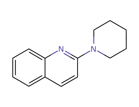 Molecular Structure of 46708-03-6 (2-(piperidin-1-yl)quinoline)
