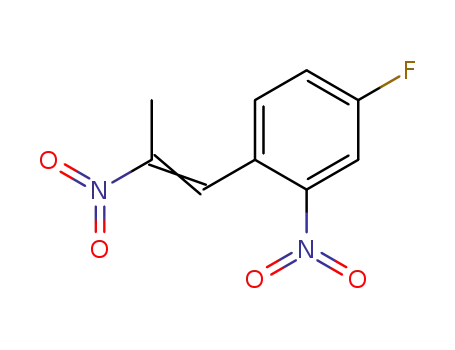1-(2'-Nitro-4'-fluorphenyl)-2-methyl-2-nitroethylen