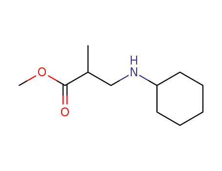 β-Cyclohexylaminoisobuttersaeuremethylester