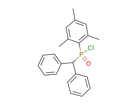 (Diphenylmethyl)(2,4,6-trimethylphenyl)phosphinic chloride