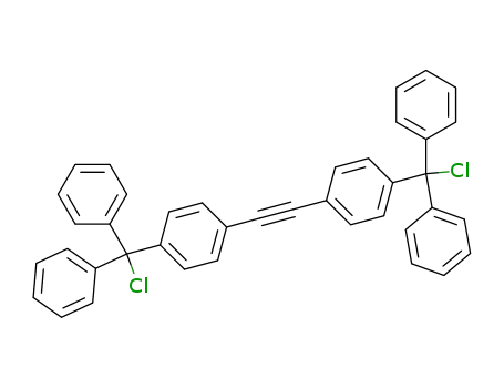 4,4'-Bis-(diphenyl-chlormethyl)-tolan