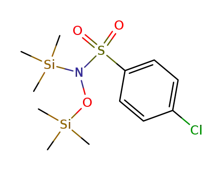 N-(p-chlorobenzenesulfonyl)-N,O-bis(trimethylsilyl)hydroxylamine