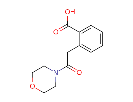 2-[2-(Morpholin-4-yl)-2-oxoethyl]benzoic acid