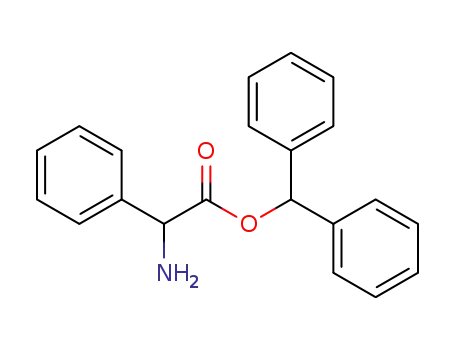 Benzeneacetic acid, a-amino-, diphenylmethyl ester
