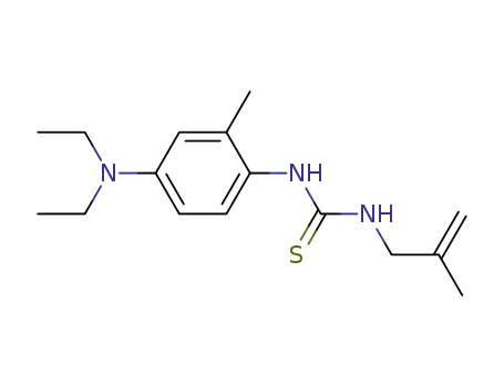 Thiourea, N-[4-(diethylamino)-2-methylphenyl]-N'-(2-methyl-2-propenyl)-