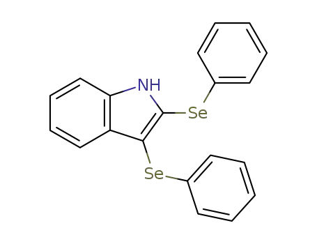 Molecular Structure of 104720-97-0 (2,3-bis(phenylselenenyl)indole)