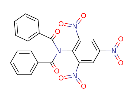 N-benzoyl-N-(2,4,6-trinitrophenyl)benzamide cas  5457-35-2