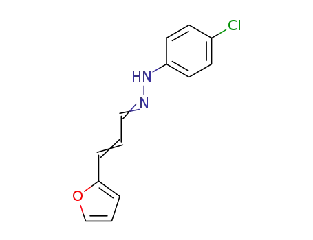 N-(4-Chloro-phenyl)-N'-[(E)-3-furan-2-yl-prop-2-en-(E)-ylidene]-hydrazine