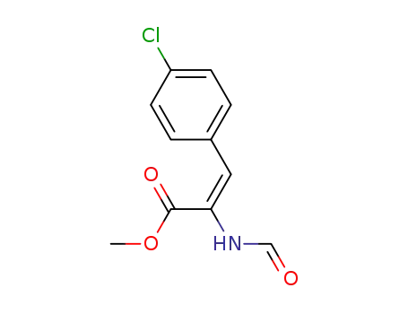 (E)-3-(4-Chloro-phenyl)-2-formylamino-acrylic acid methyl ester
