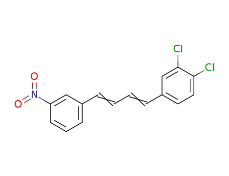 Benzene,1,2-dichloro-4-[4-(3-nitrophenyl)-1,3-butadien-1-yl]-