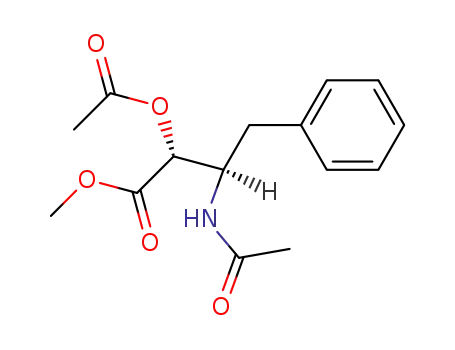 methyl (2R,3R)-2-acetoxy-3-acetylamino-4-phenylbutyrate
