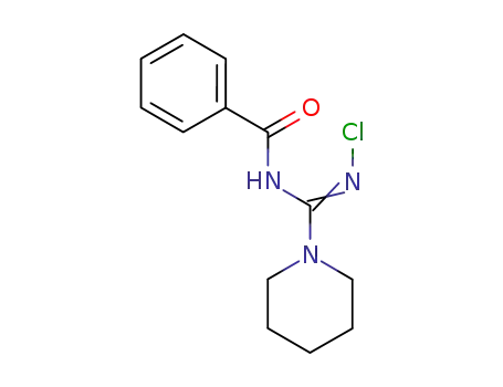 Benzamide, N-[(chloroimino)-1-piperidinylmethyl]-