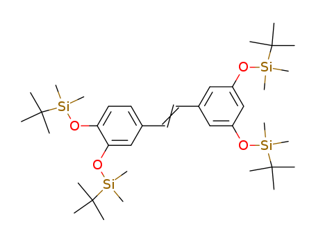 Tetra-O-(tert-butyldimethyl)silyl cis-Piceatannol