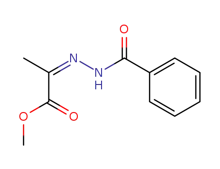 2-(Benzoyl-hydrazono)-propionic acid methyl ester