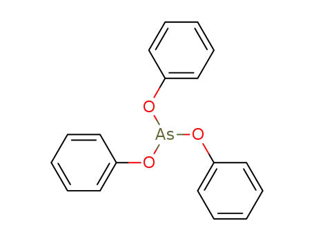 Molecular Structure of 1529-86-8 (Triphenoxyarsine)