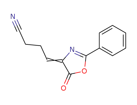 4-(5-oxo-2-phenyl-oxazol-4-ylidene)-butyronitrile