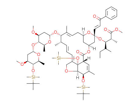 C<sub>72</sub>H<sub>116</sub>O<sub>17</sub>Si<sub>3</sub>