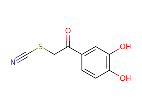 Thiocyanic acid, 2-(3,4-dihydroxyphenyl)-2-oxoethyl ester