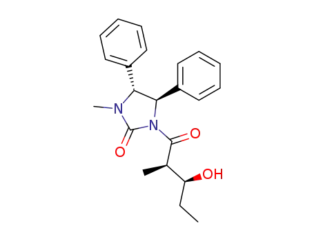 (4R,5R)-3-((2R,3S)-3-hydroxy-2-methyl-1-oxopentyl)-4,5-diphenyl-1-methyl-2-imidazolidinone