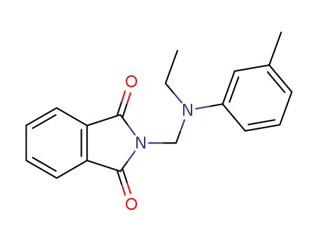 1H-Isoindole-1,3(2H)-dione,2-[[ethyl(3-methylphenyl)amino]methyl]- cas  2498-01-3
