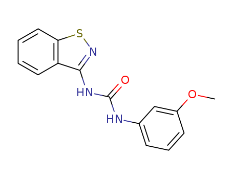Urea,N-1,2-benzisothiazol-3-yl-N'-(3-methoxyphenyl)-