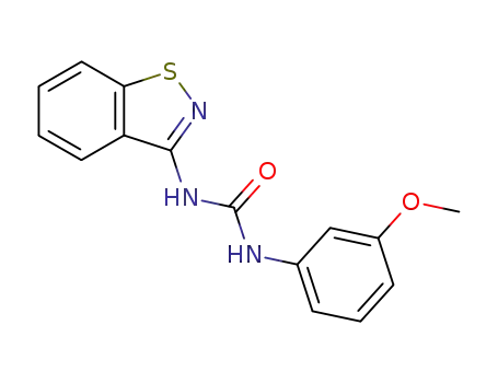 1-(1,2-benzothiazol-3-yl)-3-(3-methoxyphenyl)urea