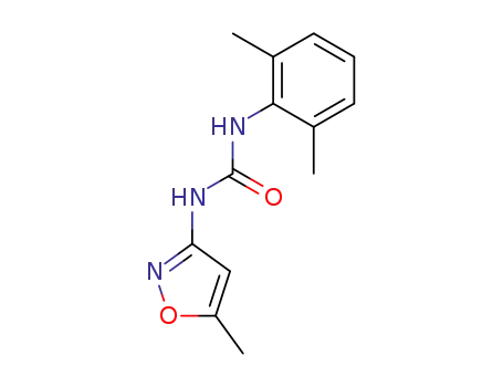 Molecular Structure of 130403-16-6 (1-(2,6-dimethylphenyl)-3-(5-methylisoxazol-3-yl)urea)