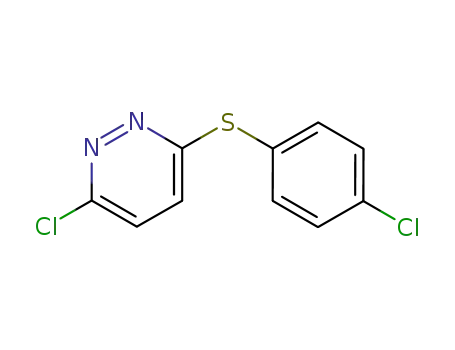 3-chloro-6-(4-chloro-phenylsulfanyl)-pyridazine