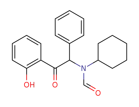 N-Cyclohexyl-N-[2-(2-hydroxy-phenyl)-2-oxo-1-phenyl-ethyl]-formamide