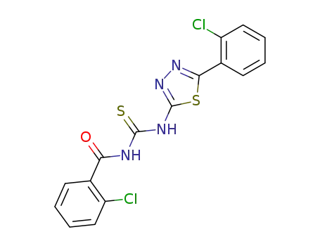 1-(2-Chloro-benzoyl)-3-[5-(2-chloro-phenyl)-[1,3,4]thiadiazol-2-yl]-thiourea
