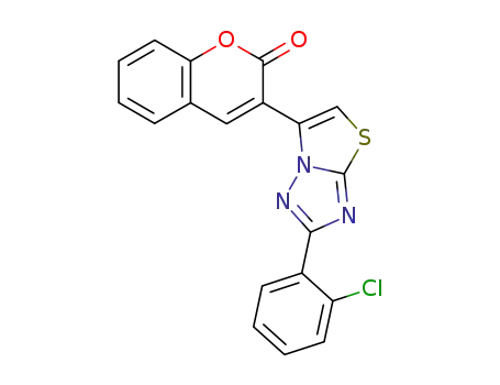 3-[2-(2-Chloro-phenyl)-thiazolo[3,2-b][1,2,4]triazol-6-yl]-chromen-2-one