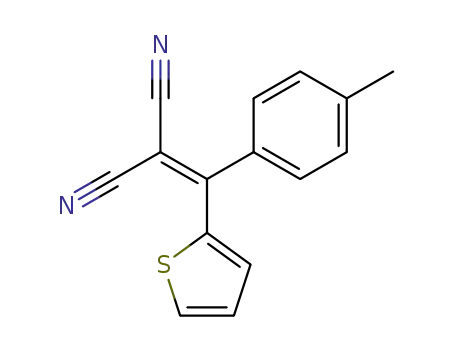 α-cyano-β-(2-thienyl)-β-(p-tolyl)acrylonitrile