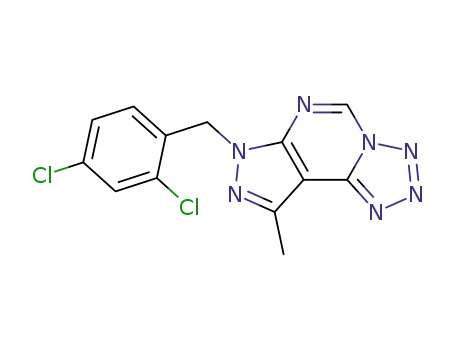 7-(2,4-Dichloro-benzyl)-9-methyl-7H-pyrazolo[4,3-e]tetrazolo[1,5-c]pyrimidine