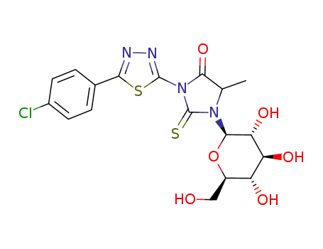 C<sub>18</sub>H<sub>19</sub>ClN<sub>4</sub>O<sub>6</sub>S<sub>2</sub>
