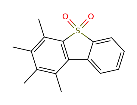 1,2,3,4-tetramethyldibenzothiophene 5,5-dioxide