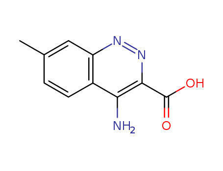 3-Cinnolinecarboxylicacid, 4-amino-7-methyl-