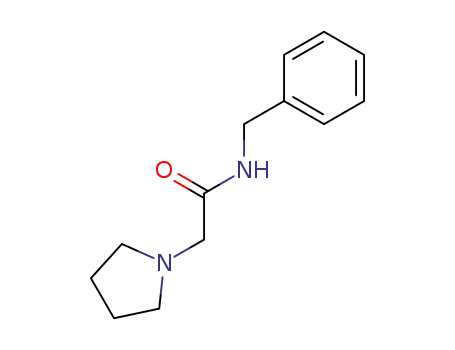 1-Pyrrolidineacetamide, N-(phenylmethyl)-