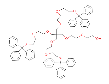 2-(2-{3-[2-(2-Trityloxy-ethoxy)-ethoxy]-2,2-bis-[2-(2-trityloxy-ethoxy)-ethoxymethyl]-propoxy}-ethoxy)-ethanol