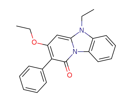 3-ethoxy-5-ethyl-2-phenyl-1H,5H-pyrido<1,2-a>benzimidazol-1-one