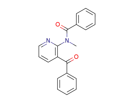 3-benzoyl-2-(N-methylbenzoylamino)pyridine