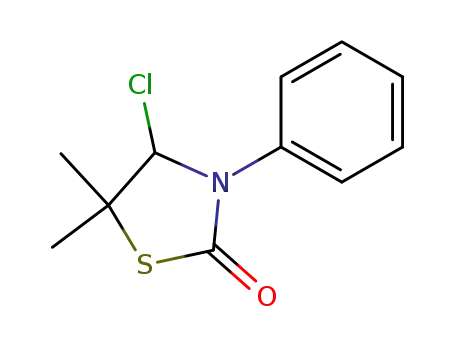 4-chloro-5,5-dimethyl-3-phenyl-thiazolidin-2-one