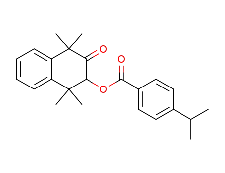 Benzoic acid, 4-(1-methylethyl)-,
1,2,3,4-tetrahydro-1,1,4,4-tetramethyl-3-oxo-2-naphthalenyl ester