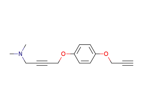 2-Butyn-1-amine, N,N-dimethyl-4-[4-(2-propynyloxy)phenoxy]-