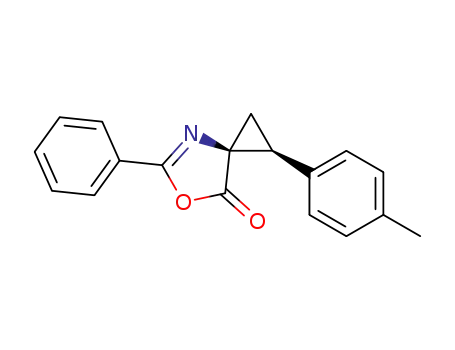 (1S,3S)-5-Phenyl-1-p-tolyl-6-oxa-4-aza-spiro[2.4]hept-4-en-7-one