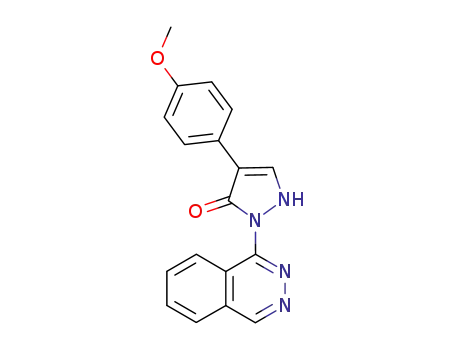 1-(1'-Phthalazinyl)-3-p-methoxyphenyl-5-pyrazolone